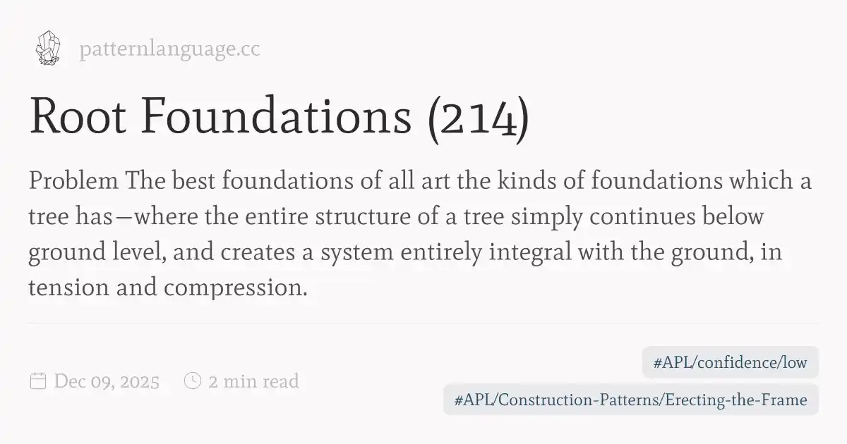 Root Foundations (214)